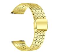 MURVE Bandas de metal de 20 mm 22 mm para Garmin Forerunner 265 255 245 645 Correa Misic Venu 3 2 Plus Sq/Vivoactive 5 4 Pulseras de acero inoxidable(Red Black,22mm)
