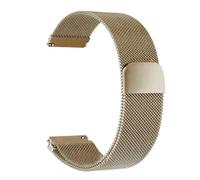MURVE Correa de bucle milanés para Galaxy Watch 5/4 44mm 40mm/5 Pro/4 Classic/Active 2 20mm/22mm pulsera para Gt 2/2e/3/4/5 Pro(Retra gold,22mm)