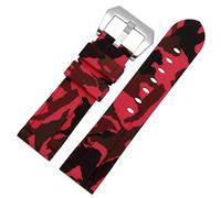 MURVE Correa de reloj de silicona para PAM111 386 441 Series correas de pulsera de 20 mm, 22 mm, 24 mm, 26 mm, impermeable, deportiva, camuflaje, 20mm, Ágata