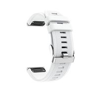 MURVE Correa de silicona suave para Garmin Fenix 7x 7 7s 6X 6 6S 5X 5 5S Plus 3HR 20 22 26 mm correa de repuesto de liberación rápida, 20mm Fenix 6S Pro, Ágata