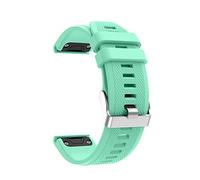 MURVE Correa de silicona suave para Garmin Fenix 7x 7 7s 6X 6 6S 5X 5 5S Plus 3HR 20 22 26 mm correa de repuesto de liberación rápida, 22mm Fenix 5 6 7, Ágata