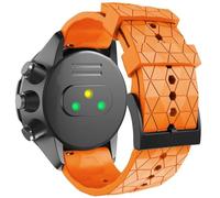 MURVE Para Suunto 9 Spartan/Suunto 9 Titanium Band, correa de repuesto de silicona suave para Suunto 9 Smart Watch GPS/Suunto Spartan Sport Wrist HR/Suunto 9 Titanium(Orange)