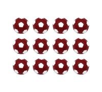 MURYE 12 pelotas oficiales de juego de mesa de 28 mm, repuesto para futbolín de fútbol pequeño, accesorio de fútbol pequeño