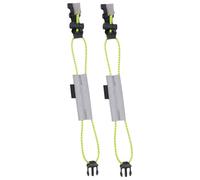 MURYE 2 correas reflectantes para la pierna, muñequera/tobillo, cordón elástico con resorte ajustable para ciclismo, correa elástica para las piernas