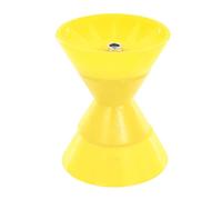 MURYE Accesorios para barco, montaje de rodillo de remolque para soporte de goma con tope de eje de 1/2 pulgadas