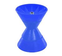 MURYE Accesorios para barco, montaje de rodillo de remolque para soporte de goma con tope de eje de 1/2 pulgadas
