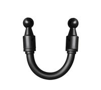 MURYE Adaptador de soporte de teléfono ajustable de doble cabeza de 17 mm para transmisión en vivo de rotación de 360 grados