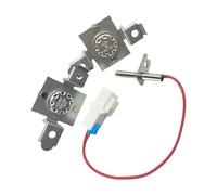 MURYE Agm30045804 - Juego de control de temperatura para secadora con termistor y termostato para un rendimiento eficiente y piezas de ropa duraderas