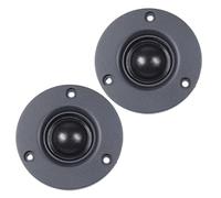 MURYE Altavoces de tweeter de cúpula de película de seda de 3 pulgadas, 30 W, 74 mm, 25 núcleos, alta fidelidad, altavoz de agudos para sonido nítido, cúpulas de película de seda