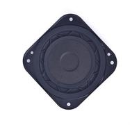 MURYE Altavoz interno de 3 pulgadas, 8 ohm, 15 W, portátil, multimedia, forma redonda, marco de goma, amplificador de sonido magnético