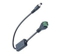 MURYE Cable convertidor de voltaje macho de 2 pines a CC de 5,5 x 2,1 mm Dc5v-25v a 5 V con protección contra sobrecorriente para dispositivos de 5 V Cable de alimentación de cámara