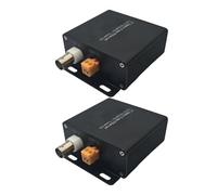 MURYE El convertidor coaxial compacto permite una transferencia estable de señales de 500 m para instalaciones de seguridad profesional, transmisión de video de larga distancia