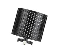 MURYE Escudo de aislamiento de micrófono de doble capa en forma de U para micrófono de 43 a 49 mm, panel absorbente de sonido, filtro de sonido para micrófono