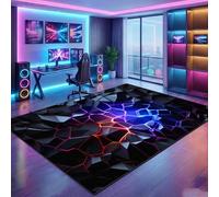 Murzoeky Grande Alfombra de Juego para Habitación Juvenil 40 x 60 cm, Alfombra Gamer Antideslizante Lavables Alfombras de Área Gaming para Sala de Juegos Dormitorio y Sala de Estar, Decorativa