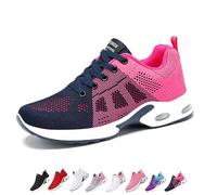 Musabela Orthopedic Shoes for Women, Rayootd Comfortable Orthotic Classic Shoes, Arch Support, Slip-On Air Cushion Running Sneakers for Gym Workout Sports(Blackpink,Numeric_40)
