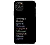 Musas griegas Ellinika Ampersand para Mujeres y Hombres Carcasa para iPhone 11 Pro MAX