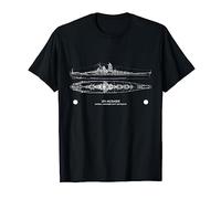 Musashi Yamato acorazado de la Armada Imperial Japonesa Camiseta