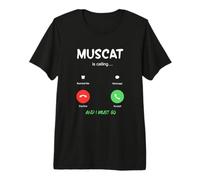 Muscat está Llamando y Debo IR a Omán de Viaje Camiseta Premium