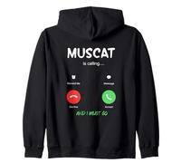 Muscat está Llamando y Debo IR a Omán de Viaje Sudadera con Capucha