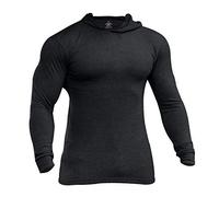 Muscle Alive Deportes Hombres Gimnasio Culturismo Sudaderas de con Capucha Fitness Chándales Tela Poliéster y Spandex Negro M