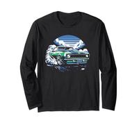 Muscle Car Retro Vintage Classic 60s 70s Car Lover Hombres Niños Manga Larga