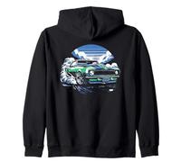 Muscle Car Retro Vintage Classic 60s 70s Car Lover Hombres Niños Sudadera con Capucha