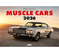 Muscle Cars Kalender 2026: Stilvolle Aufnahmen vor traumhafter Kulisse in den USA