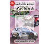 Muscle Cars Word Search Puzzle Book: Easy to Read Muscle Car Words in 55 High-Octane Puzzles for Classic Car Lovers and Gearheads of All Ages | 6x9 ... Gift for Vacations, Holidays and Free Times