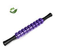Muscle Massage Stick Muscle Roller Stick Rodillo De Masaje Muscular Herramientas Para Atletas Corredores Que Ayudan A Las Piernas Y Al Cuerpo Rodillo De Masaje De Recuperación De Espalda,Purple