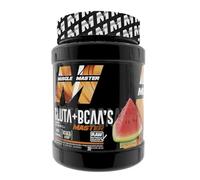 MUSCLE MASTER Gluta + BCAA'S 450G | Sabor WATERMELON | Sabor SANDIA | Fórmula Premium para Músculo y Energía