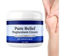 Muscle Relief Cream 100ml,Gentle Soothing Recovery Lotion,Foot Back Knee | Magnesium Enriched,Muscle Soothing Cream,120ml Recovery Lotion,Foot Back Knee,Shoulder Hand,Relaxing Massage,Daily Care