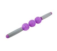 Muscle Stick Masajeador 5 Celulitis Bolas puntiagudas Muslos para brazos Cadera y cintura Piernas(purple)