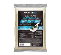 MuscleFit Harina de Avena Integral | 1kg de Avena Molida | Sabor Vainilla y Canela | Oatmeal | Bajo en grasas