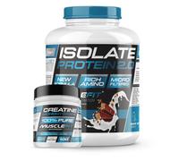 MuscleFit Pack Isolate 2kg ChocoKit + Creatina 300g + Shaker