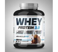 Musclefit Whey Blend Protein Proteína Aislada de Soja y Leche 1kg sabor ChocoKit