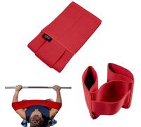 MuscleForge® Cinta de Press de banca para Entrenamiento de Press de banca en Powerlifting, Mangas de compresión para Halterofilia, codera, Venda de Codo (60-100 kg)