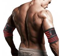 MuscleForge Coderas para Levantamiento de Pesas, Powerlifting y Halterofilia, Fitness - Gym Correas elásticas con Cierre, para Estabilización Articular y Prevención de Lesiones