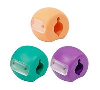 MuscleForge® Juego de Ejercicios para la Mandíbula - Jawline Muscle Shaper, Jawline Exerciser, Bola Ejercitador Papada, 3 Piezas con Diferente Resistencia