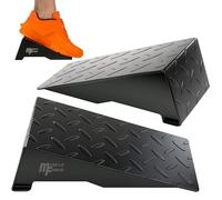 MuscleForge Tabla Inclinada de Acero - Slant Board para Estiramiento de Pantorrillas y Sentadillas Profundas - Cuña Antideslizante 20° para Squats, Yoga, Rehabilitación y Entrenamiento de Fuerza