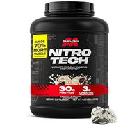 Muscletech Suplemento para Deportistas Nitro Tech Performance Series, Sabor de Cookies & Cream - 1800 gr (El embalaje puede variar)