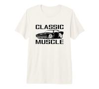 Músculo Clásico Coche Hotrod De Di Camiseta Premium