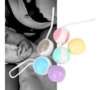 Músculo del piso pélvico Apriete la pelota de ejercicios, 6 piezas Parte privada femenina Apriete la pelota de ejercicios Mujeres Reparación posparto Entrenador muscular del piso pélvico