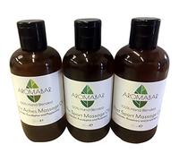 Músculo Dolores & Deporte Set De Regalo Aceite De Masaje 3 x 125ml En caja Pre mezclado 100% Naturales Ingredientes