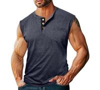 Musculosa Ajustada Verano Deporte Tejido Elástico Que Enfría Al Instante Deportiva Peso Muerto Dominadas Acabado Ácido Con Look Retro Tirantes Tallas Grandes Holgada Interior Fina Cuello Redondo