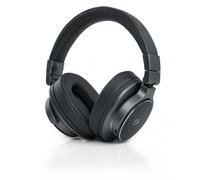 Muse Auriculares Bluetooth con aspecto de cuero con micrófono integrado,