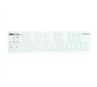 Muse Kinetics K-Board-C - Controlador de teclado MIDI USB MPE de 25 teclas colorido con USB-C (nieve)