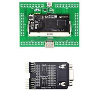 Muse LAB iCESugar-Pro v1.3 FPGA Placa de desarrollo, Lattice LFE5U-25F-6BG256C chip, 32 MB SDRAM, flash SPI de 32 MB, RISC-V Linux, DDR SODIMM (placa de expansión CESugar-Pro+PMOD-VGA)