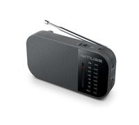 Muse m-025 r negro radio analÓgica am/fm portÁtil con altavoz integrado