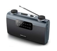 Muse M-058 R Radio Portátil Analógica Gris