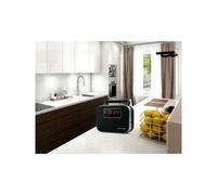 MUSE M-081R Radio Color Negro, PLL, FM, MW